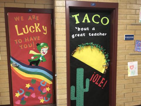 Teacher Appreciation Doors