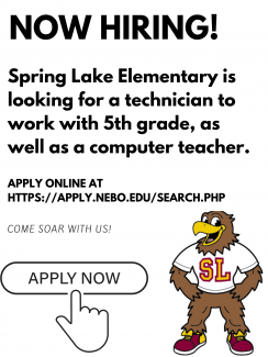 We are looking for some individuals to join our amazing Spring Lake team! 
