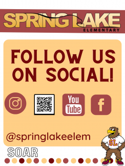 follow us on social media